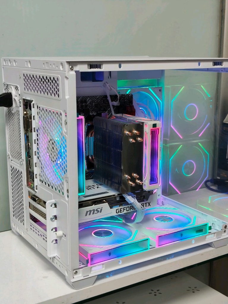 8GB RTX 3050 RYZEN 5500 16GB RAM 512GB M2SSD 600W AKVARYUM KASA - 9