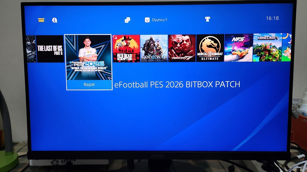 PS4 Pro 1 TB 4K, FC 27 Dahil 16 Oyunlu, Çift Orijinal Kollu - 5