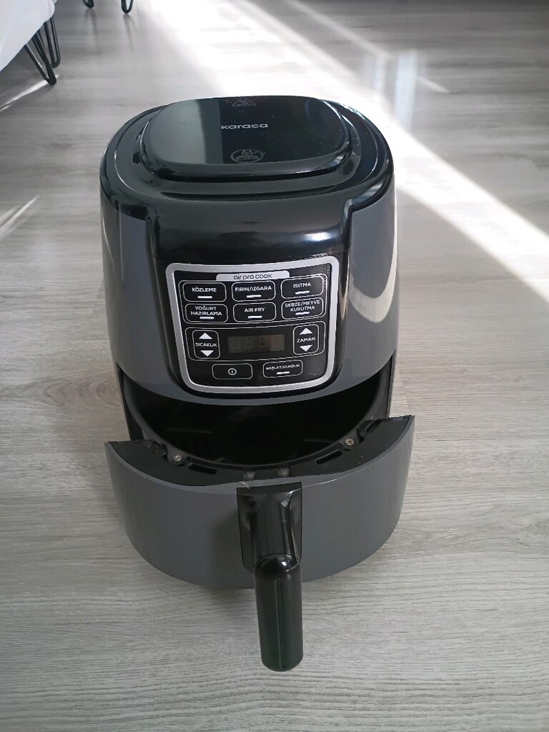 Karaca AirFryer Air Pro Cook Sıfır Hiç Kullanılmadı Uyguna Vericem - 3