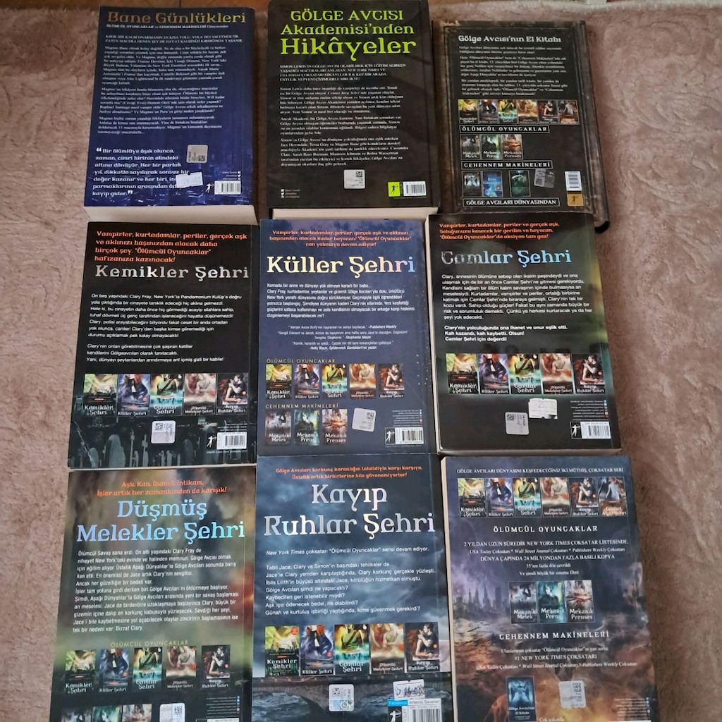 Cassandra Clare Kitap Seti - Gölge Avcısı Serisi - 2