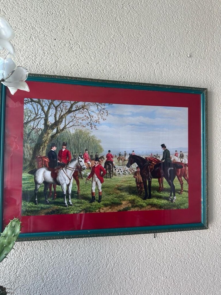 ingiliz askerleri tilki avı çerçeve - 3
