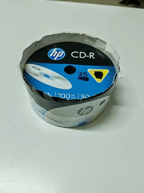 hp marka sıfır 35 tane boş cd