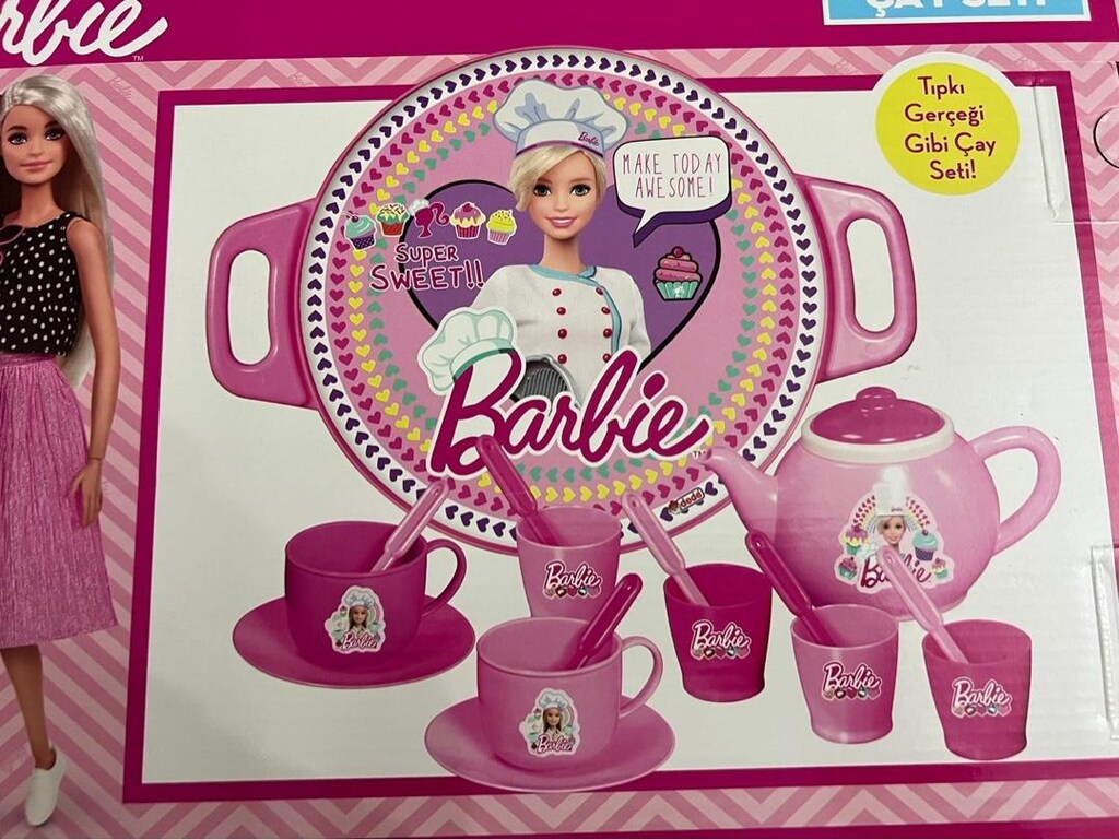 Barbie çay seti - 6