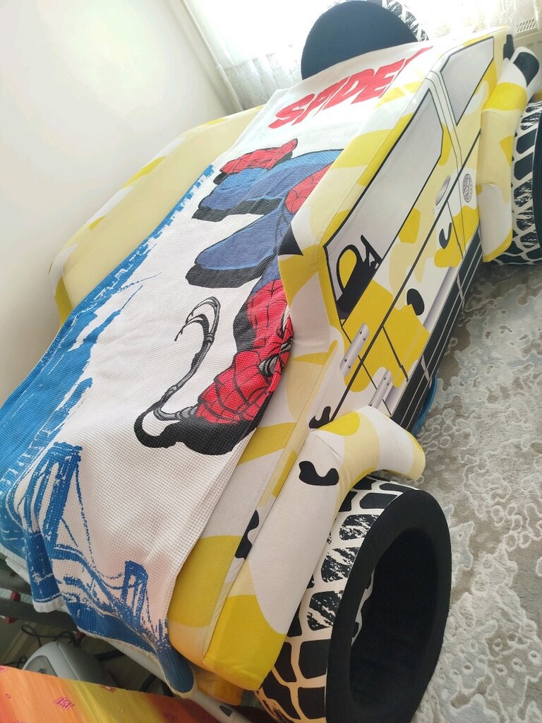 çocuk oda yatak dâhil araba jip