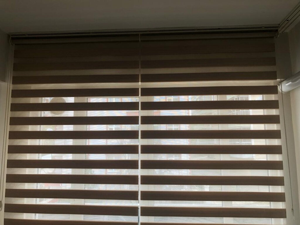Mutfak zebra perde