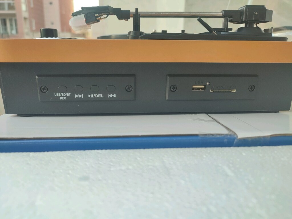 SIFIR PİKAP 33 45 78 PLAKÇALAR BLUETOOTH USB SD AUX DAHİLİ AMFİ bursa - 4