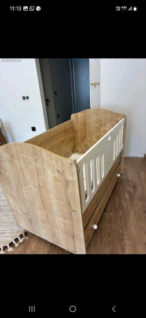sıfır ayarında bebek beşiği - 3