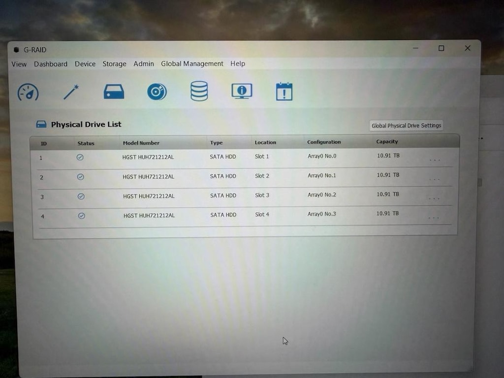 Sandisk Professional G-Raid Shuttle 48TB - 7