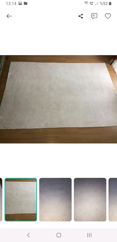 gerçek ipek halı 6m2 - 3