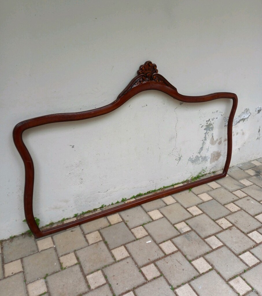 ART NOUVEAU TARZI MEŞE AYNA ÇERÇEVESİ - 4