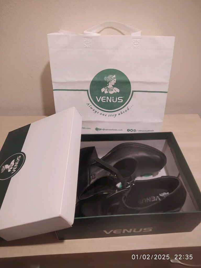 VENÜS 37 NUMARA HAKİKİ DERİ TOPUKLU AYAKKABI - 6