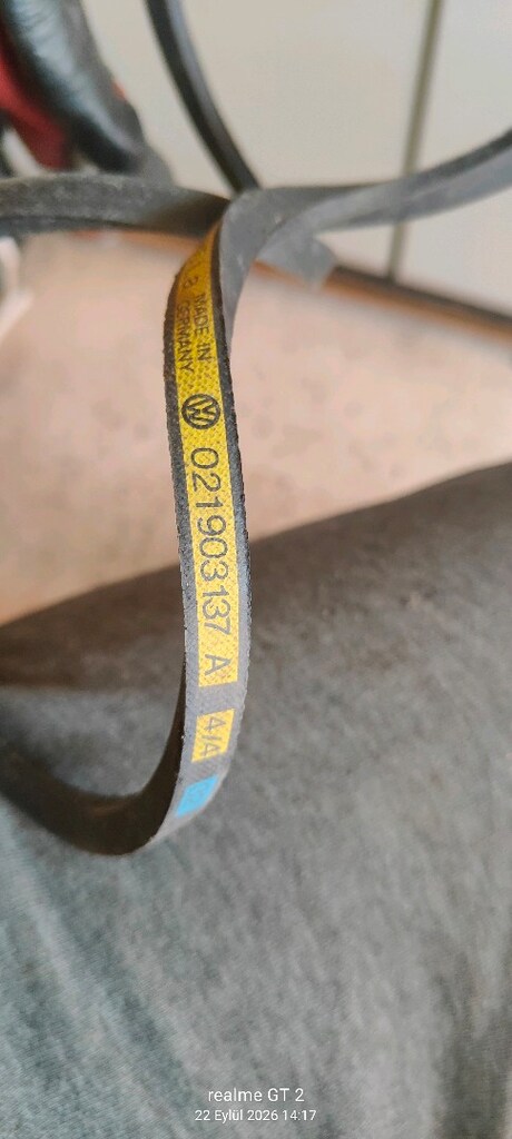 Orijinal Sıfır Optibelt V Kayışı - 9.5x965 La (VW / Porsche OEM) - 5