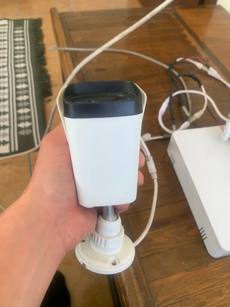 3 adet led ışıklı güvenlik kamerası + kayıt cihazı - 7