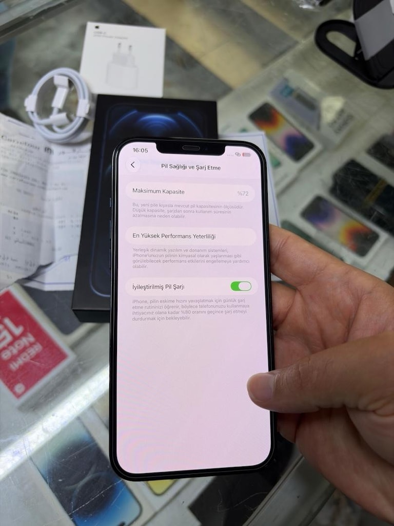 MÜHENDİSCELL’DEN İPHONE 12 PRO MAX 256 GB KUTU FATURA ORJİNAL - 3