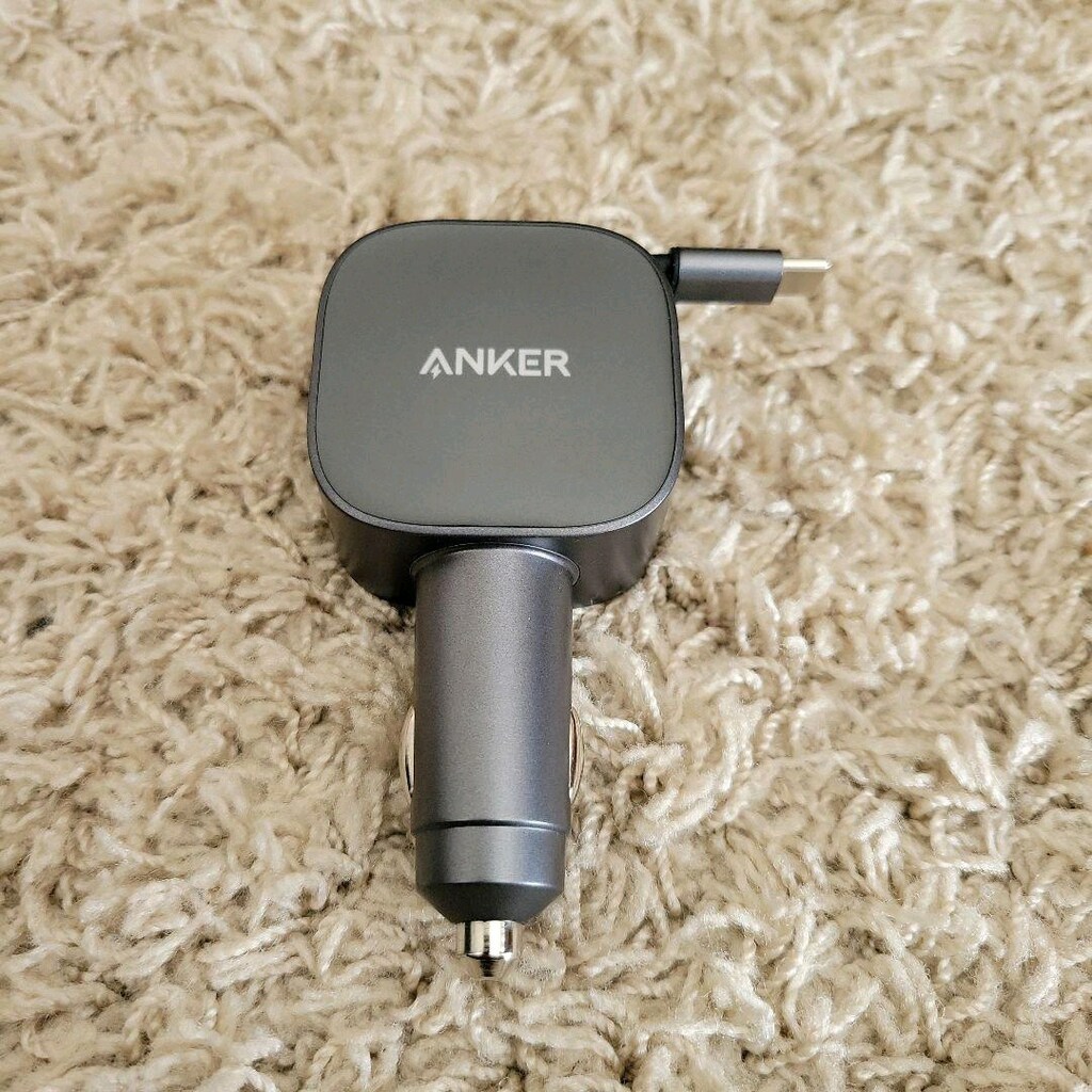 Anker 75W Nano A2738 ●(45W+30W) Type-C Kablolu Hızlı Araç Şarj Aleti - 11