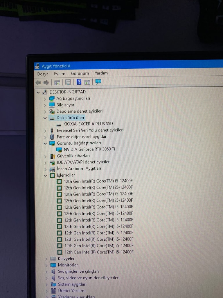 İ5 12400F- RTX 3060Tİ 8 GB GAMİNG AKVARYUM KASA - 6