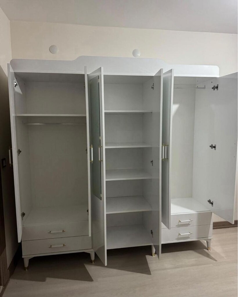6 Kapılı Elbise dolabı Uygun fiyat - 2
