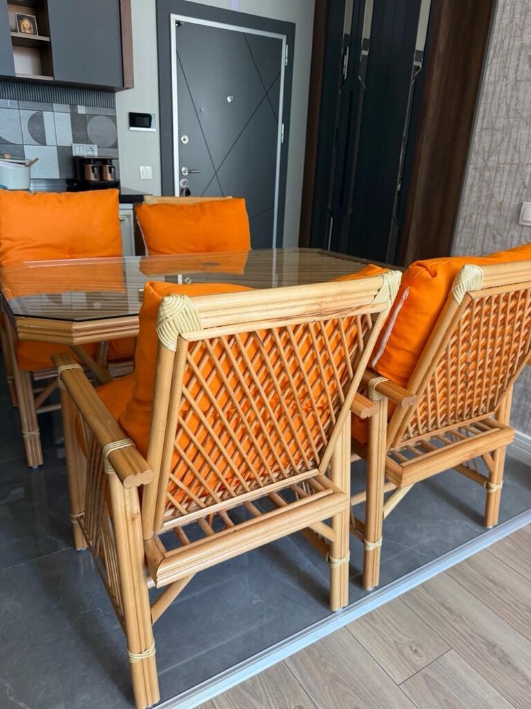 bambu yemek masa takımı - 9