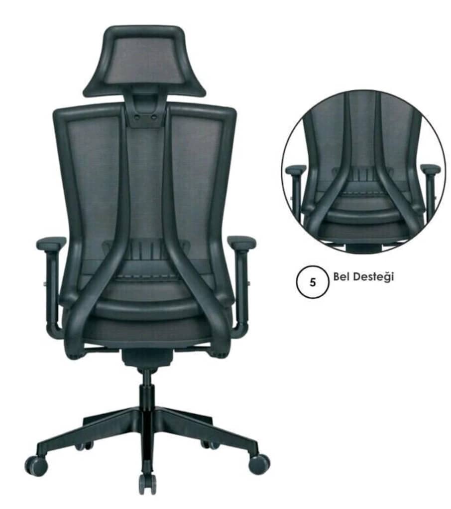 601/Çalışma / Oyuncu / Müdür / Yönetici / Ofis Koltuğu - 5