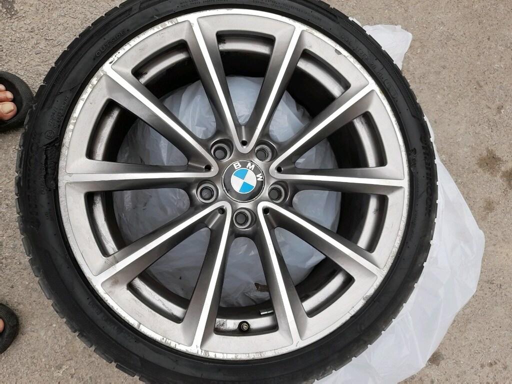 bwm x1jant lastik orjinal 4 adet jant iki adet lastik - 5