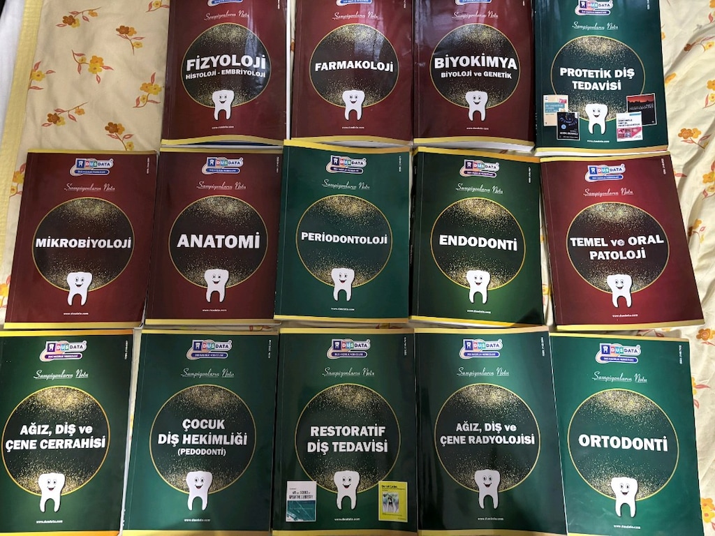 DUS ŞAMPUYONLAR NOTU VE DUS AKEDEMİ SORU KİTAPLARI - 4