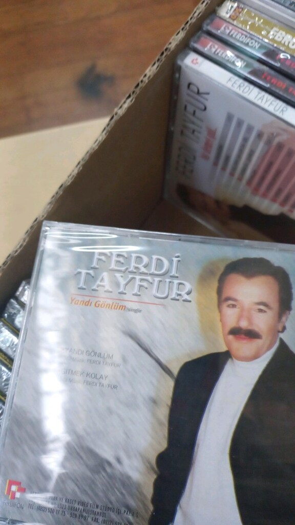 ferdi tayfur cd leri orjinal sifir muhtelif toptan - 3