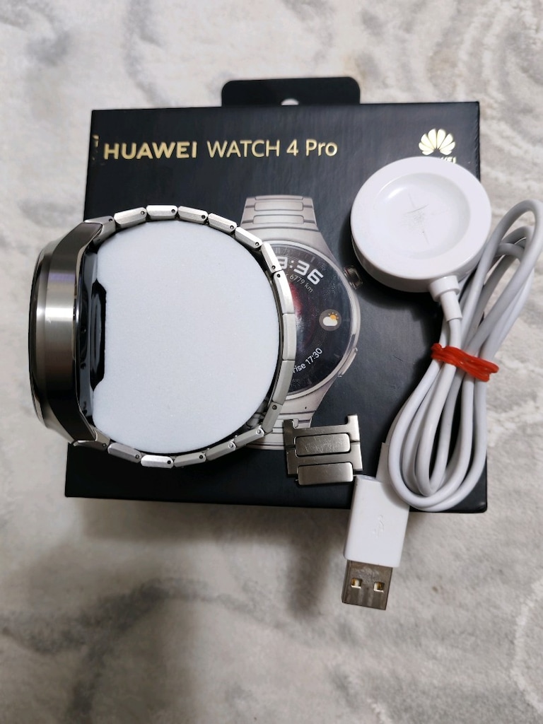 Huawei watch 4 pro titanyum kasa Titanyum Kordon - 9