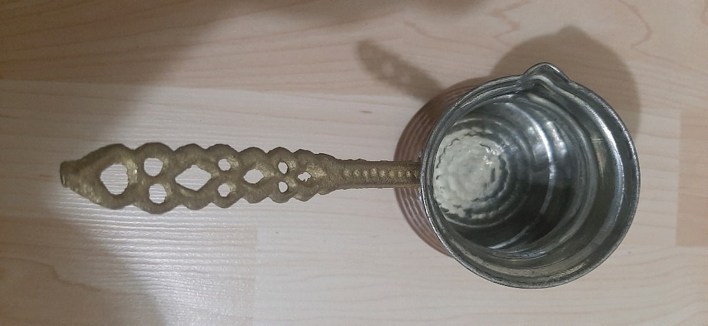 Kahramanmaraş Dövme Bakır Cezve - 5