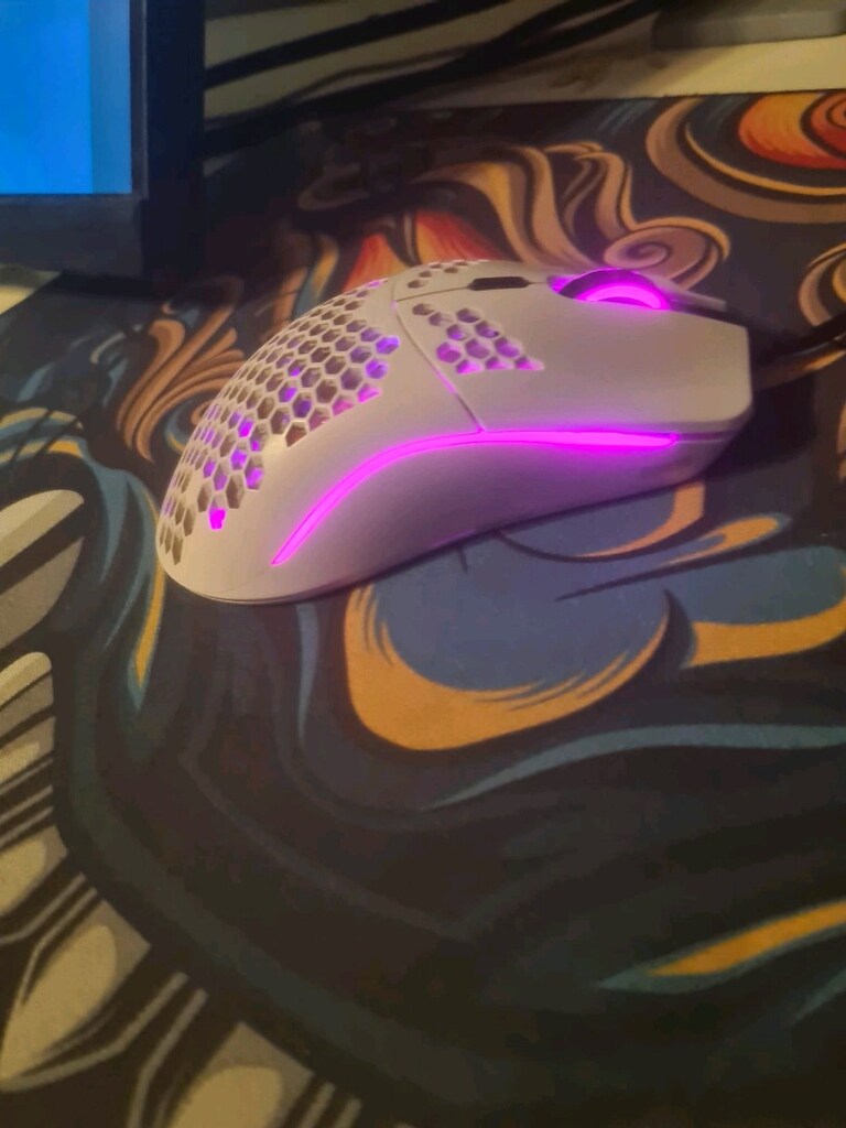 GLORİOUS PC GAMİNG RACE MODEL O MİNUS MOUSE BEYAZ - 4