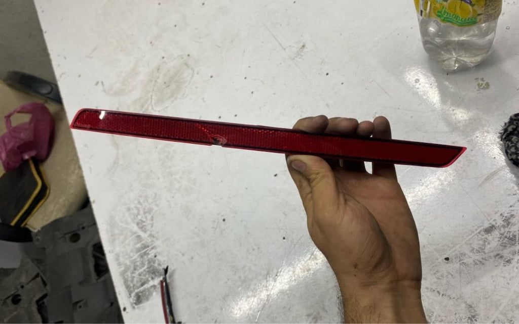 seat Ateca sol arka tampon reflektoru kirmizi orijinal - 2