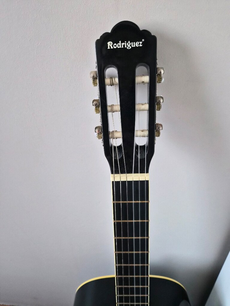 Rodriguez 4/4 Klasik Gitar (Siyah) - SIFIR / HİÇ KULLANILMADI - 9