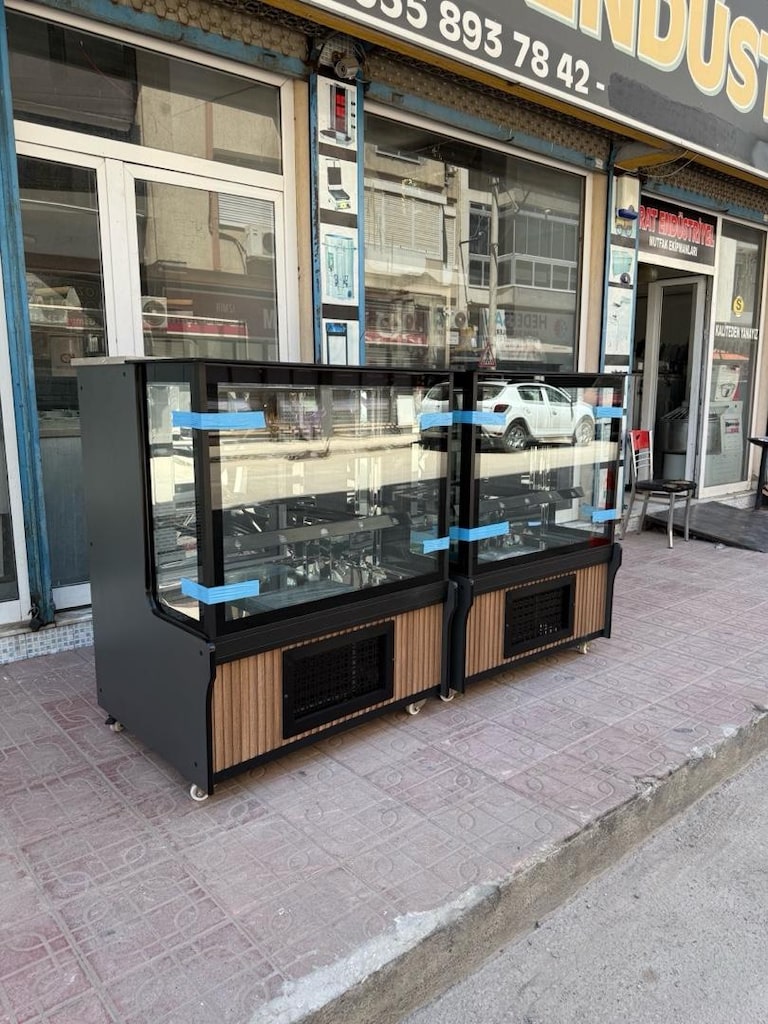 pasta dolabı vitrin dolabı tatlı dolabı kebap dolabı meze dolabı endüs - 5