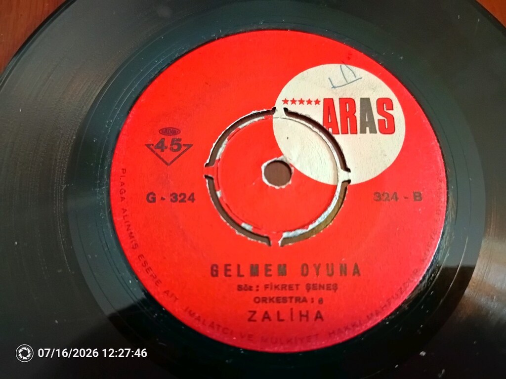 Şantöz Zaliha ( iki 45 lik plak 1000) - 4