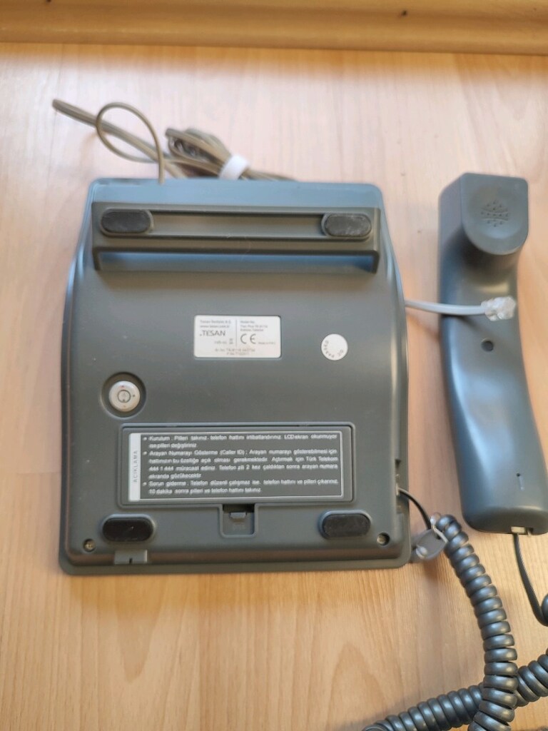 Ttec Plus TK-6116 Ekranlı Kablolu Masaüstü Telefon – Sorunsuz Çalışır - 2