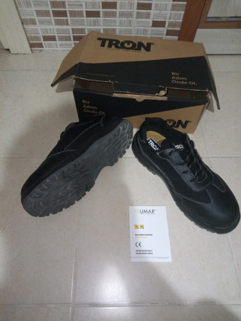 TRON ÖNÜ DEMİRLİ İŞ AYAKKABISI - 2