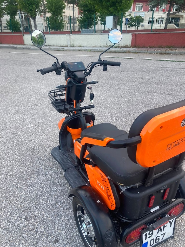 2024 Yuki YK-56 Pony | 60 KM | 24Ah Yeni Aküler | Muayene Derdi Yok - 4