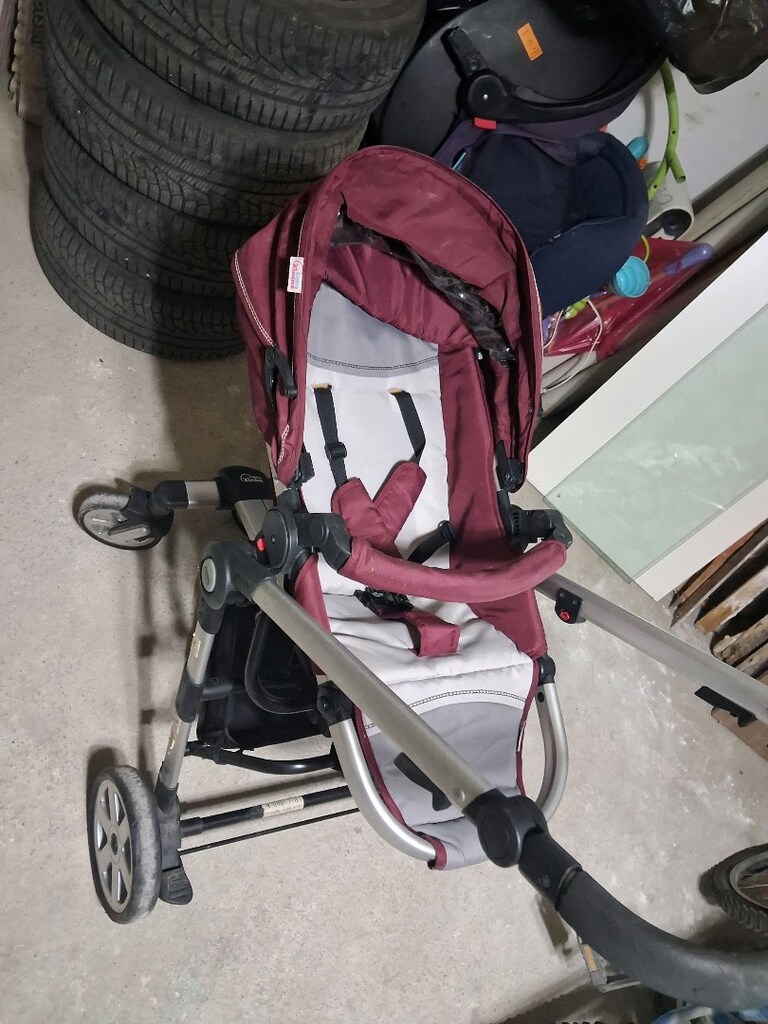bebek arabası pusetli ve normal olan travel sistemli - 2