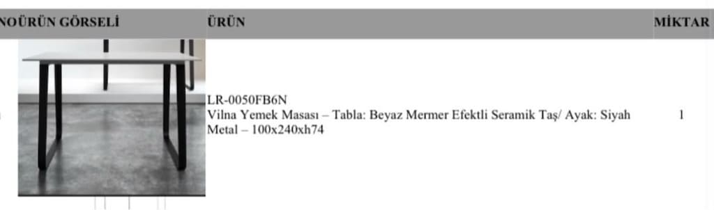 Lignet Roset yemek masasi - 5