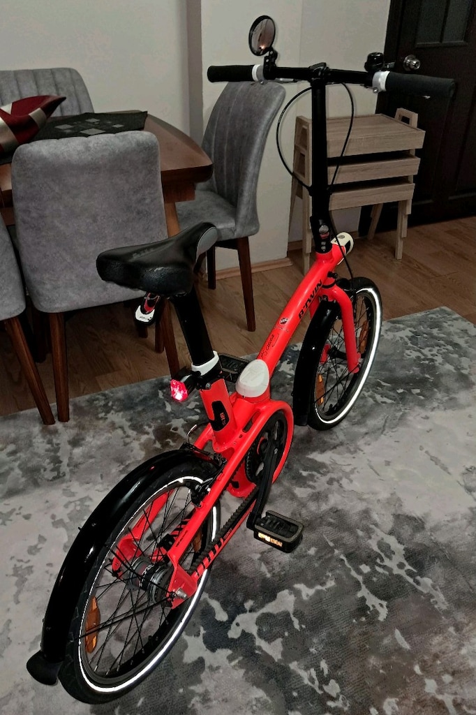 İkisi Bir Arada Avrupa Btwin Tilt 700 Katlanır Bisiklet Serisi - 8