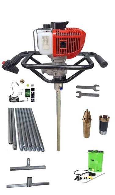 Sondax 3,5 HP Karot Makinesi 5 Metre Full Set Halinde