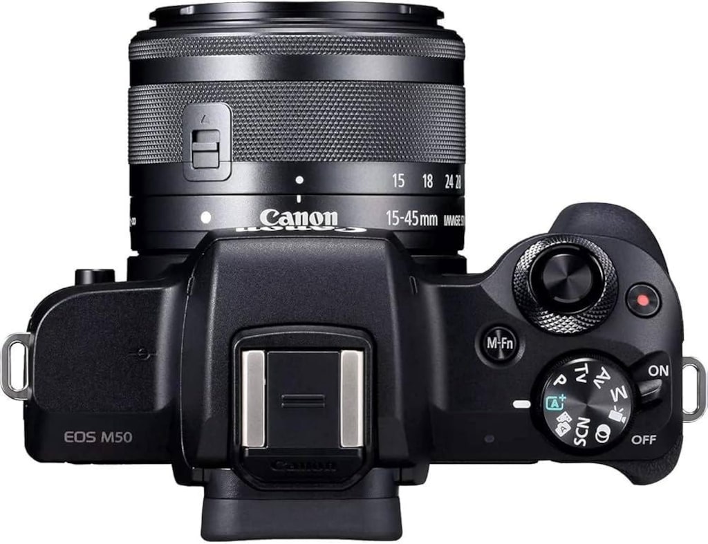 CANON EOS M50 BK M15-45 IS Vlogger Kit (Sıfırdan Farksız) - 6