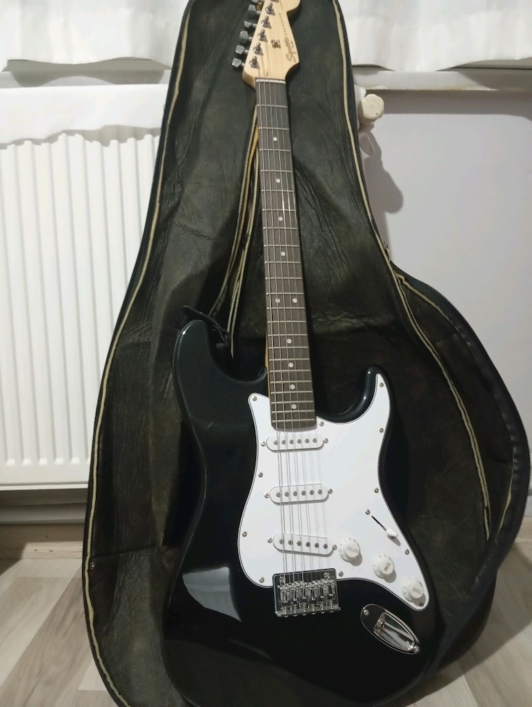 Elektro gitar squier ve marshall amfi - 3