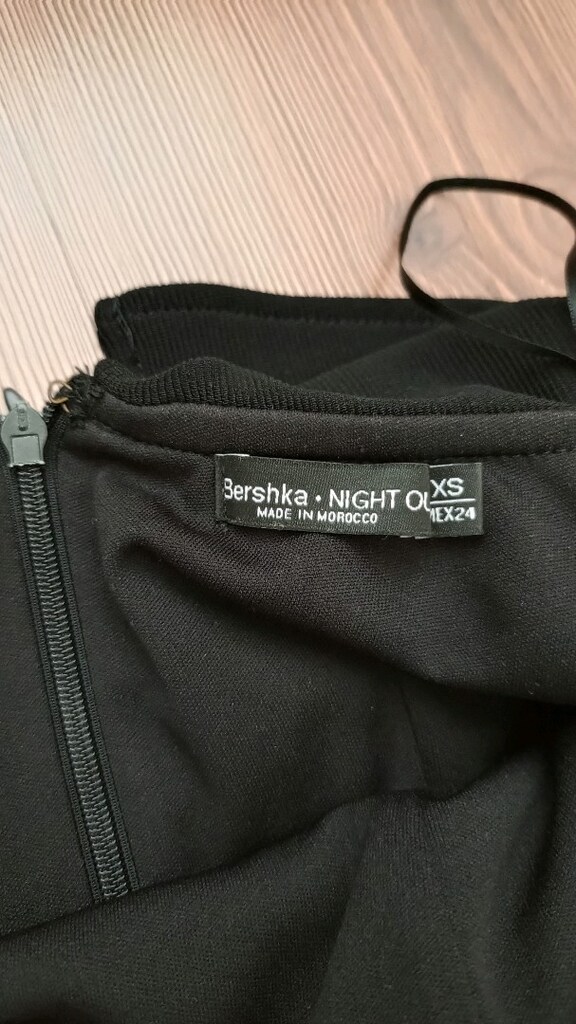 Bershka Siyah Straplez Tulum - 4