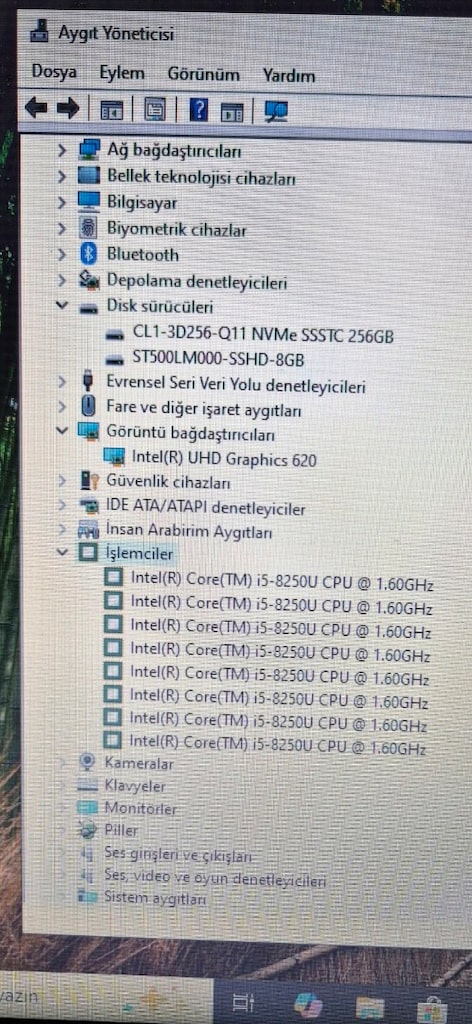 HP LAPTOP İ5 8 NESİL İŞLEMCİ 20 RAM DAHİLİ EKRAN KARTI - 4