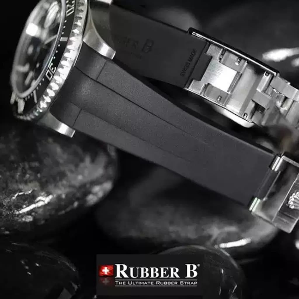 Rolex Rubber B Kordon Swiss made - 9