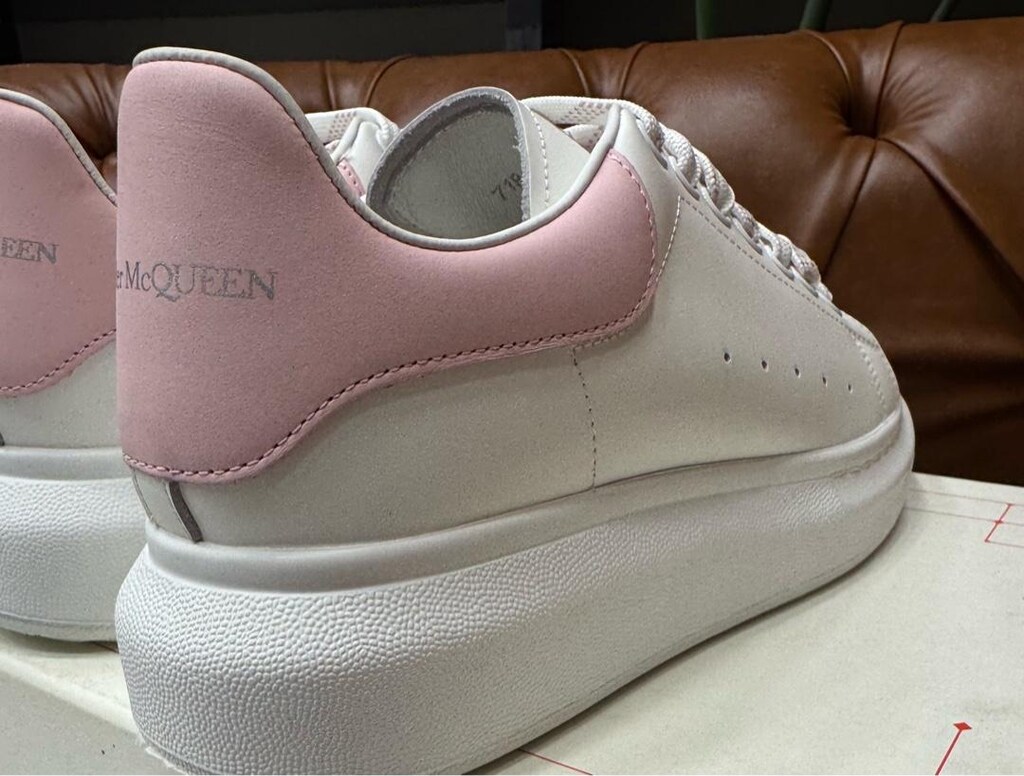 ALEXANDER MCQUEEN PEMBE SPOR AYAKKABI 38 NUMARA - 6