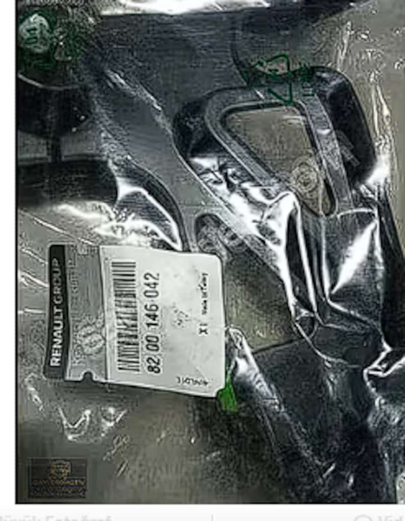 MEGANE 2 SAĞ ARKA TAMPON BRAKETİ - 2