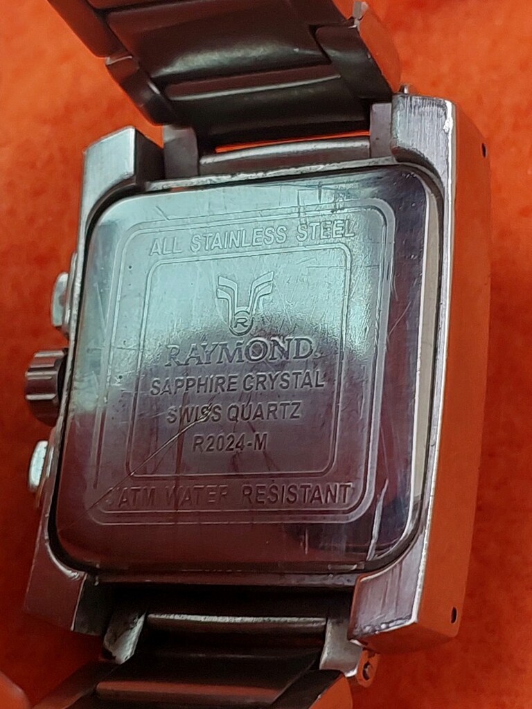 Efsane Raymond Swiss Quartz Krono - 4
