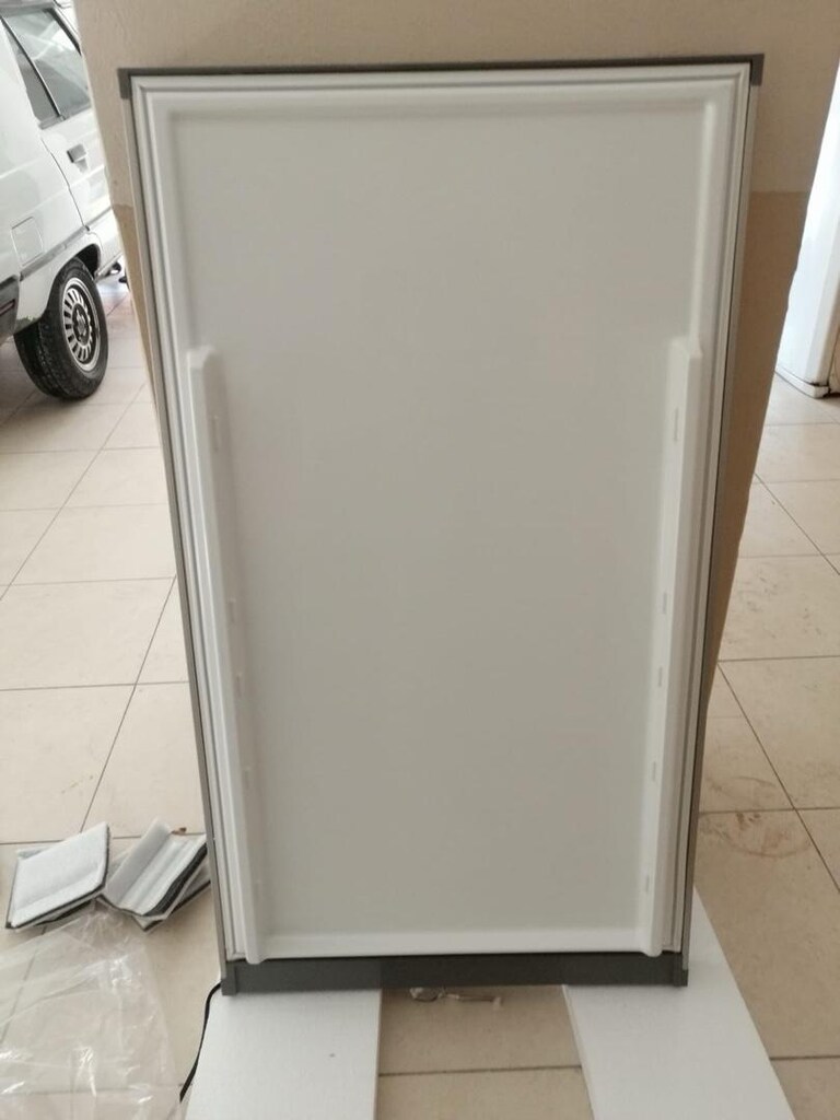 ..Sıemens siyah cam kapak buzdolabı kapağı - 3