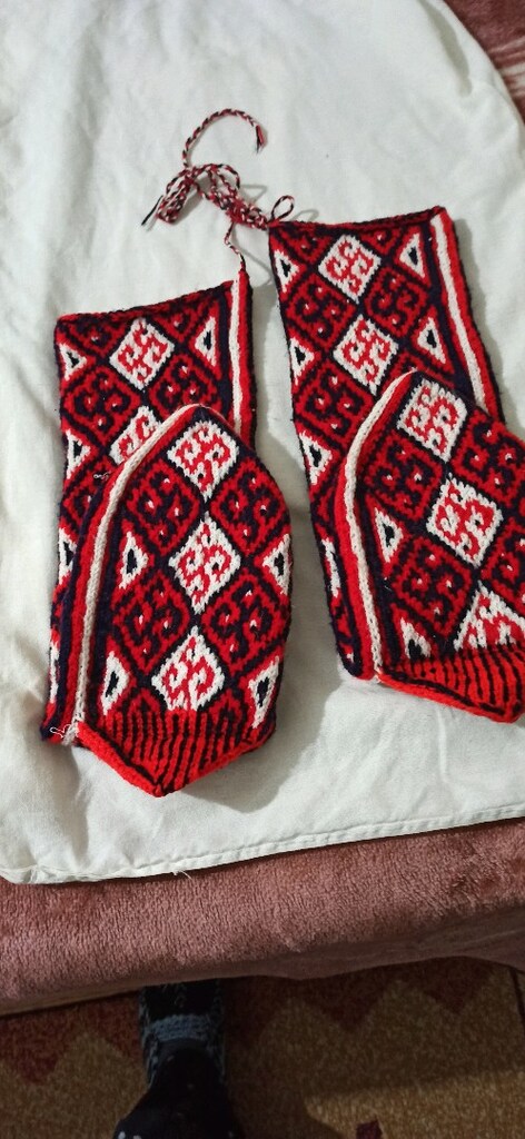 örgü çorap dekor - 2